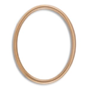 Cornice ovale in bronzo